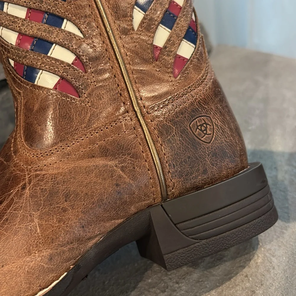 Ariat Longview Burlap Shock Shield & ATS technology,duratread sole,anti-fatigue - Picture 11 of 15